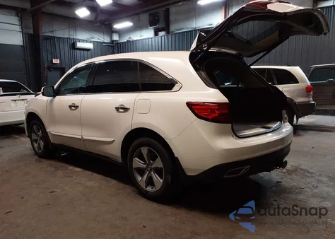 2014 Acura Mdx from USA, damaged, VIN 5FRYD4H21EB011908